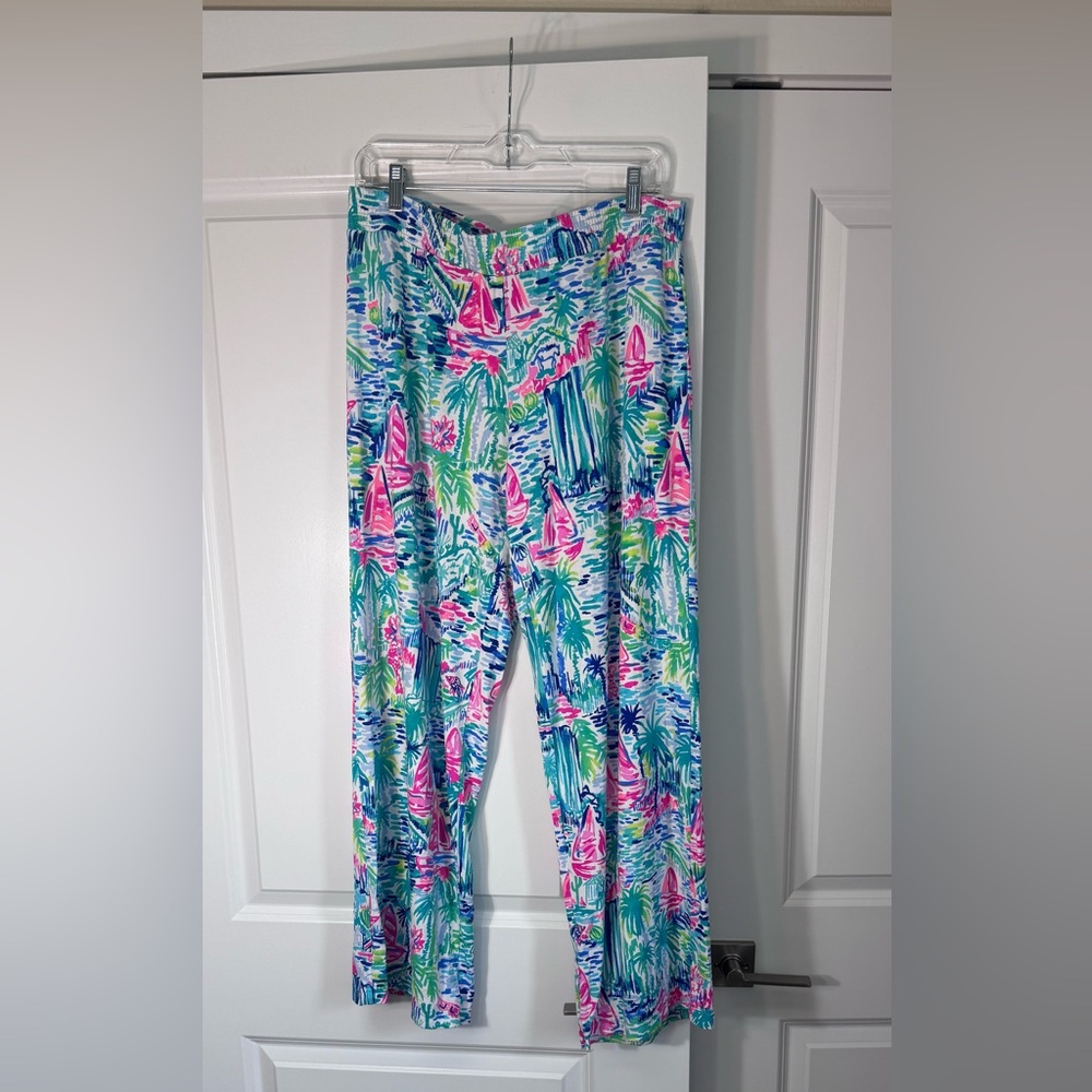 Lilly Pulitzer Multicolor Tropical Pants
